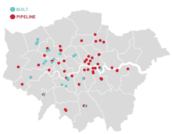 London Co-Living Locations